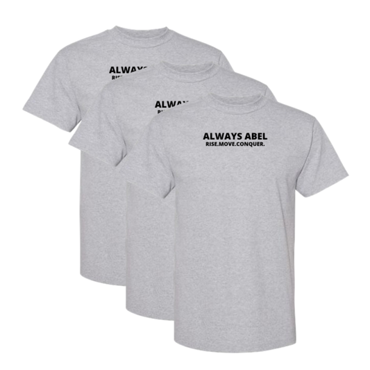 Motivational Wristbands & T-shirts- Rise Move Conquer Your Day | 3 Pack bundle 