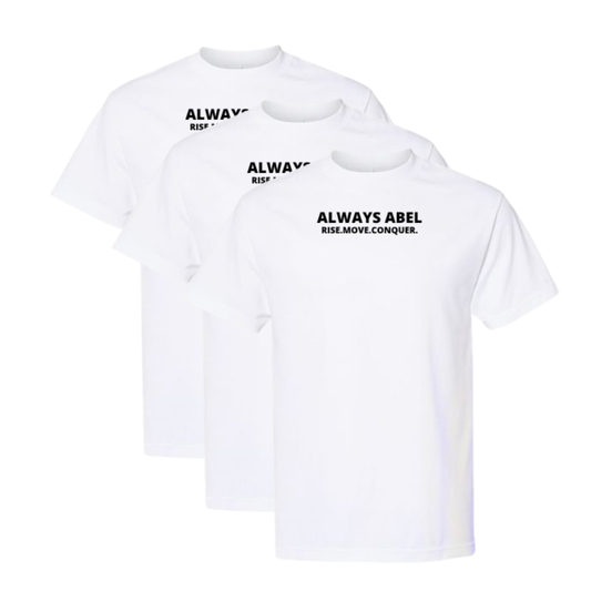 Motivational Wristbands & T-shirts- Rise Move Conquer Your Day | 3 Pack bundle 