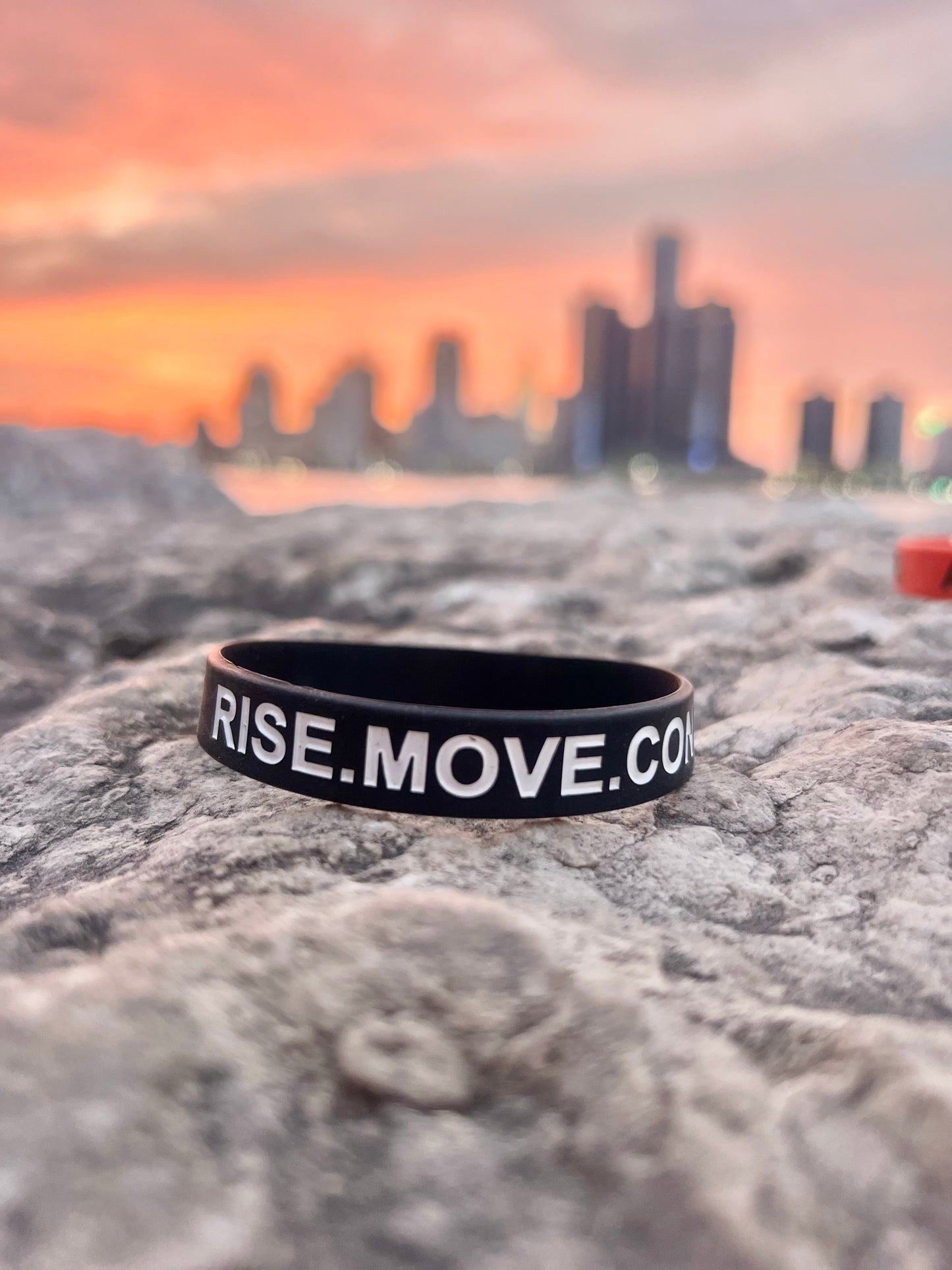 Motivational Wristbands & T-shirts- Rise Move Conquer Your Day | 3 Pack bundle 